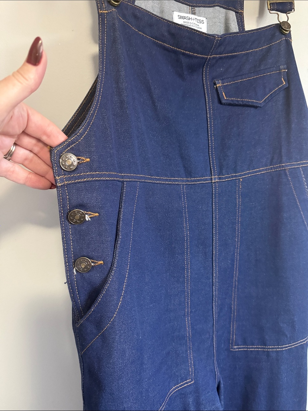 S+T X ASHLEE SIMPSON ROSS
Down With Denim Overalls In Boogie Blue - Picture 4 of 4